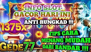 Info Slot Gacor Hari Ini Panglima Zeus Live Slot Online